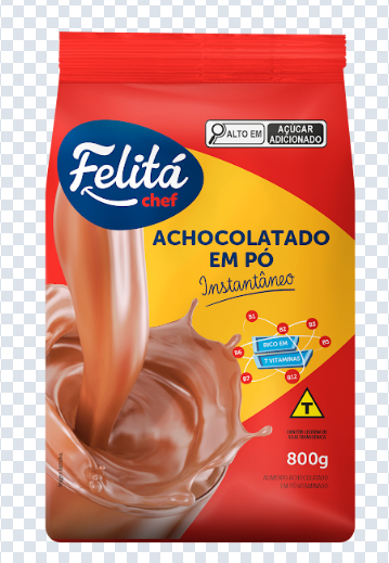 Achocolatado em pó Felitá Chef